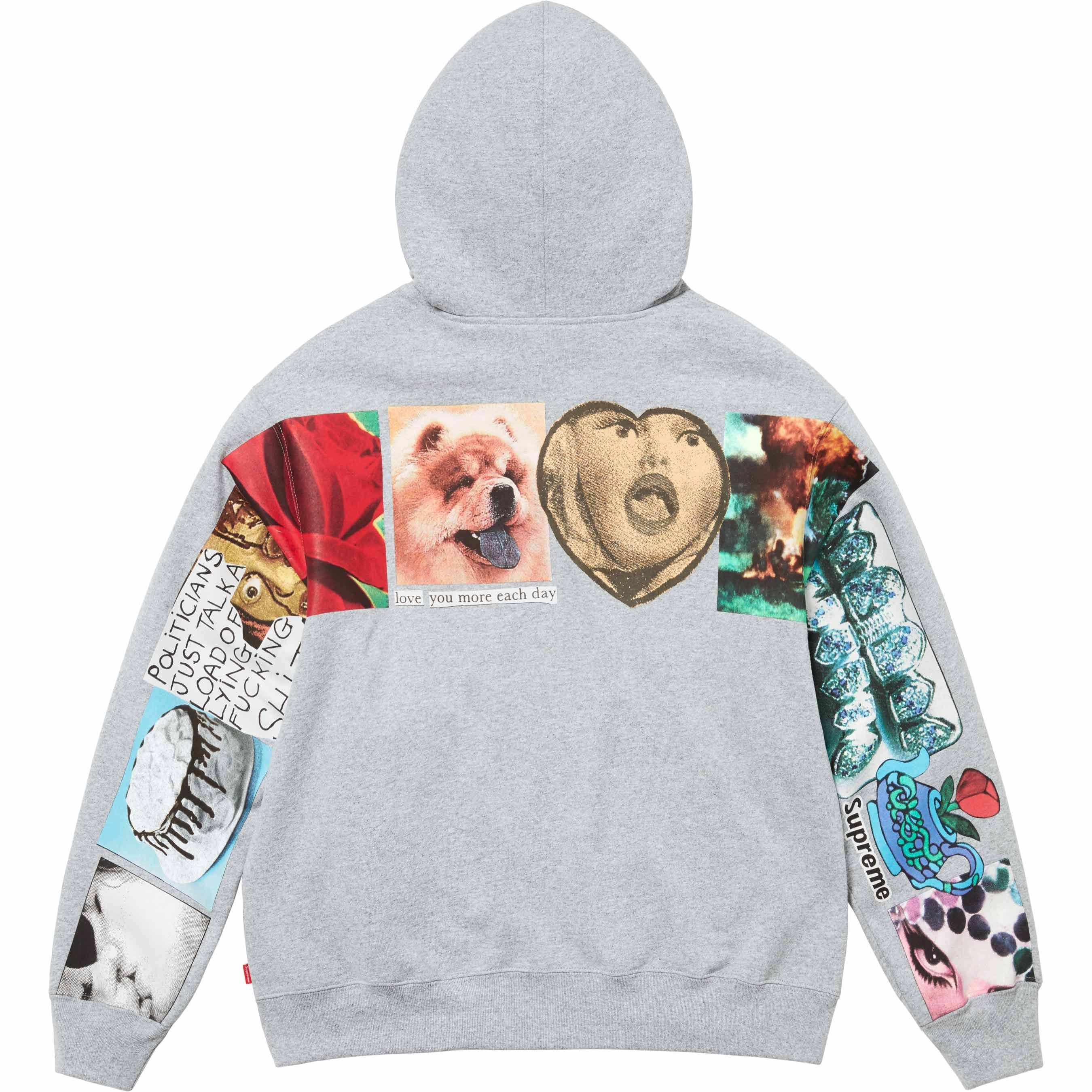 Spread Zip Up Hooded Sweatshirt view 7